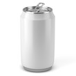 Canette de soda sur fond blanc 4