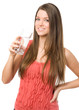 Young women with water
