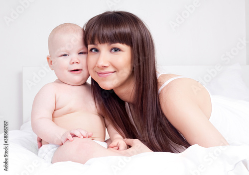 Photo: mother and baby mother and baby