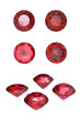 Round garnet