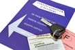 Constat d'accident, clès, permis, carte crise