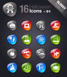 Glossy Pebbles - Halloween Icons Glossy Pebbles - Halloween Icons
