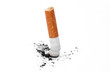 cigarette on white background cigarette on white background