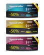 Sale banners-vector