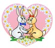 "Enamoured rabbits"