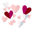Paper hearts