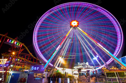 Photo: Carnival inthe amusement park Prater, Vienna, Austria Carnival inthe amusement park Prater, Vienna, Austria