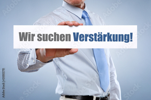 Photo: Wir suchen Verstärkung Wir suchen Verstärkung