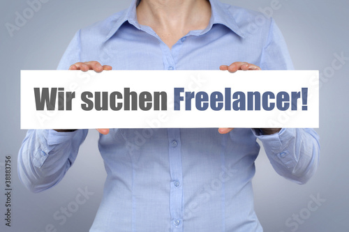 Photo: Wir suchen Freelancer Wir suchen Freelancer