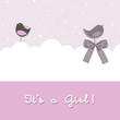 baby arrival card