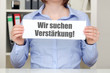 Wir suchen Verstärkung