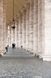 colonnade on Sr.Peter square in Rome, colonnade on Sr.Peter square in Rome,