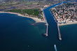 Grau d'Agde - South of France. Aerial view Grau d'Agde - South of France. Aerial view