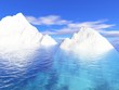 canvas print picture - Eisberge
