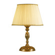 Vintage table lamp isolated on white