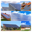 Solarzellen - Collage
