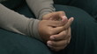 The hands of the negro