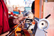 Photo: Turner at work Turner at work