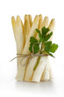 Foto: White asparagus with parsley White asparagus with parsley