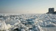 Video: Icy Black Sea Seashore Icy Black Sea Seashore