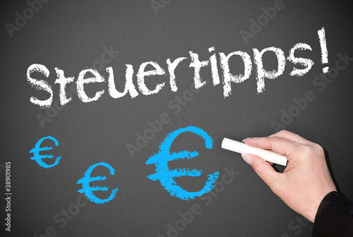 Illustration: Steuertipps ! Steuertipps !