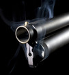 Smoldering shotgun