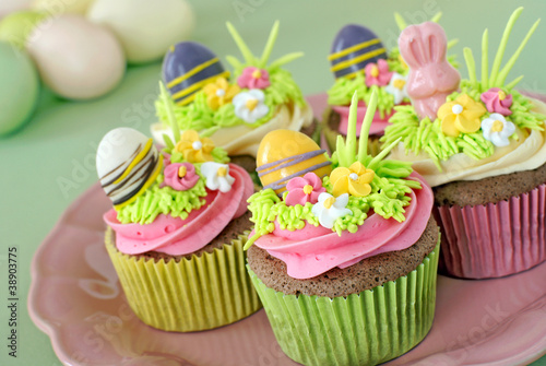 Photo: Easter cupcakes Easter cupcakes
