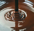 lots of chocolate falling from above