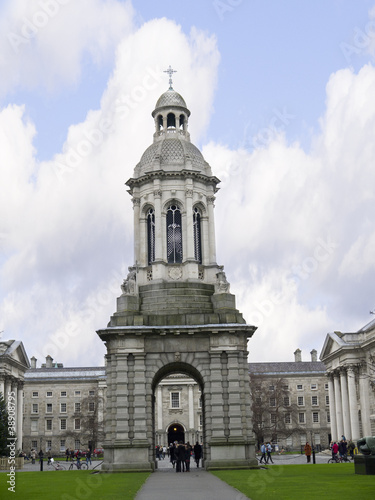 Photo: Trinity College the university in Dublin City Ireland Trinity College the university in Dublin City Ireland