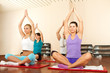 Yoga class