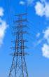 electric post and cloud
