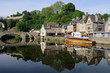 Le vieux port de Dinan sur la Rance Le vieux port de Dinan sur la Rance