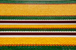 Colorful roof of a Buddhist temple.