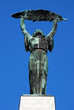 The artful historic monument in Budapest, Hungary