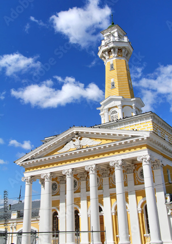 Photo: Fire lookout tower in Kostroma, Russia Fire lookout tower in Kostroma, Russia