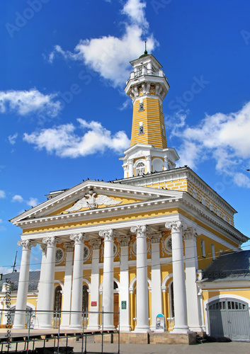 Photo: Fire lookout tower in Kostroma, Russia Fire lookout tower in Kostroma, Russia