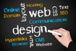 web design - business concept