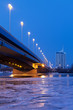 Wien bei Nacht, Donau