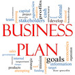 Business Plan Word Cloud Concept