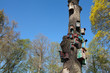 Colorful nesting-boxes