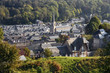 Aerial view of village Yport in France