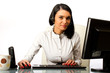 Business woman in office