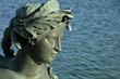 bronze statue in the park of Versailles Palace bronze statue in the park of Versailles Palace