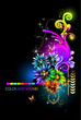Color and Sound Background