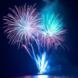 Colorful fireworks