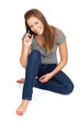 Photo: On the phone On the phone