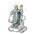 La Vierge & L'Enfant Jésus