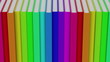 row of books - endless loop - high quality 3d animation row of books - endless loop - high quality 3d animation
