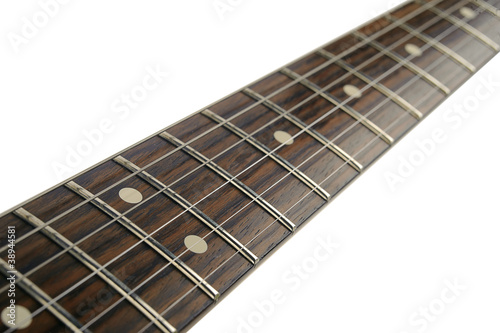 Photo: white electric guitar white electric guitar