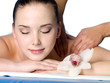 Woman having massage